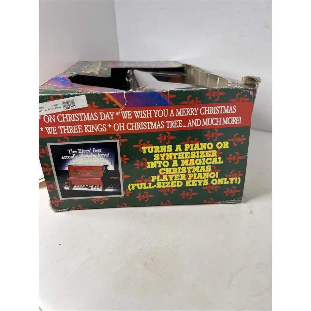 Santa's Magic Piano Eflway Elf Feet Play Actual Piano Keys #114 Musical